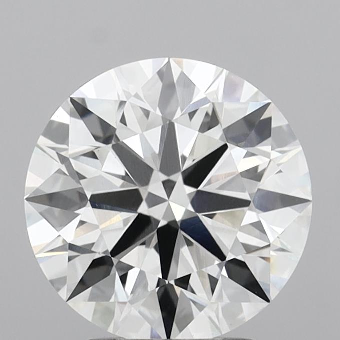 2.96ct Round · D · VVS2 · IGI