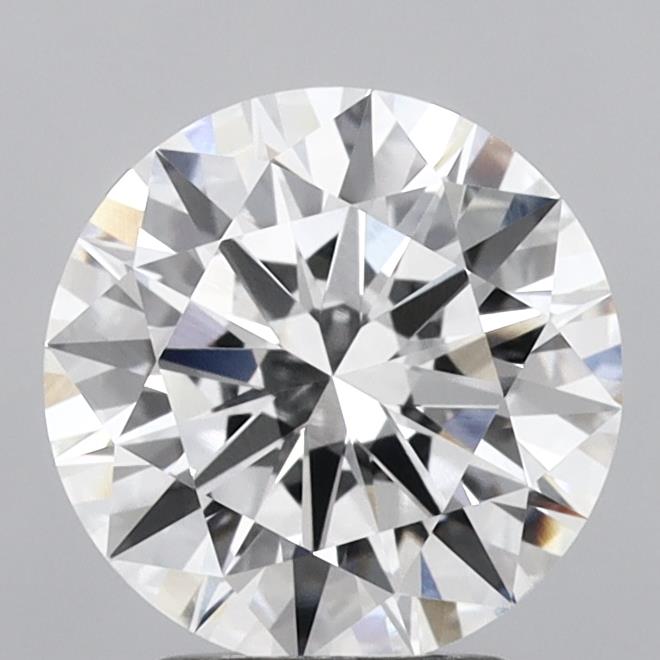 2.76ct Round · D · VVS2 · IGI