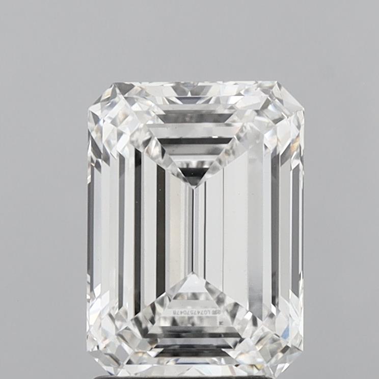 2.78ct Emerald · E · VS1 · IGI