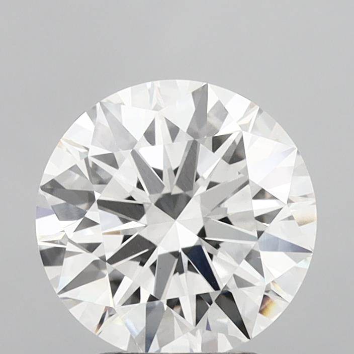 2.86ct Round · F · VVS2 · IGI