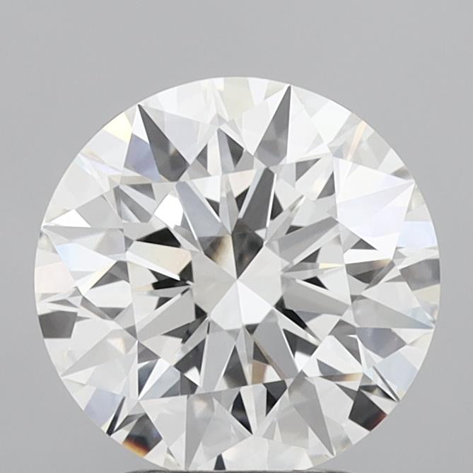 3.06ct Round · F · VVS2 · IGI