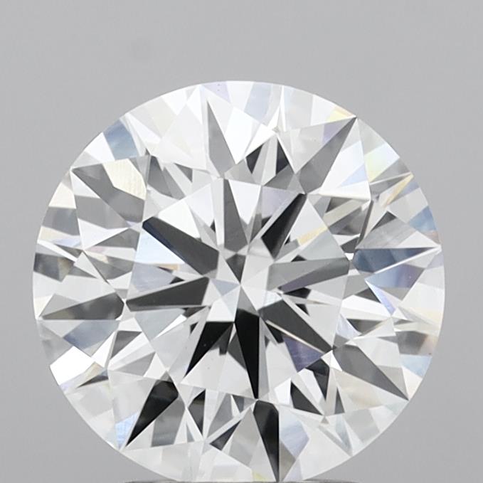 2.96ct Round · D · VVS1 · IGI