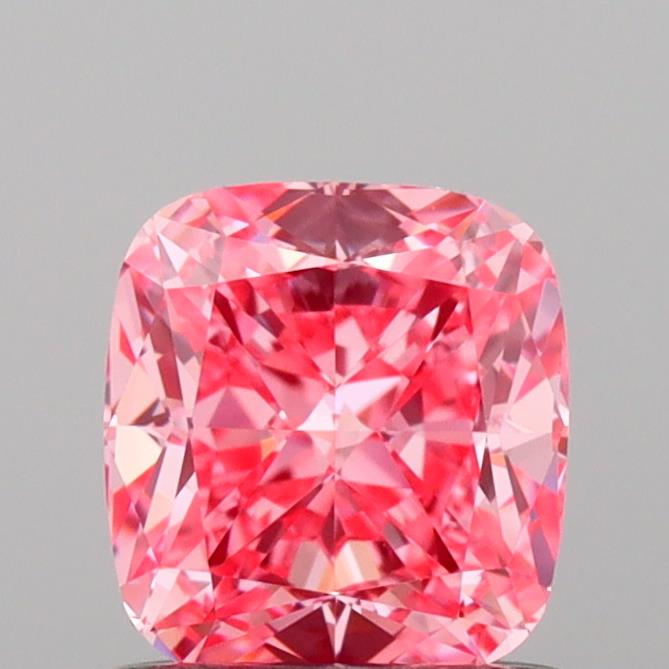 Cushion Brilliant 1.03 FANCY VIVID PINK VVS2 STR