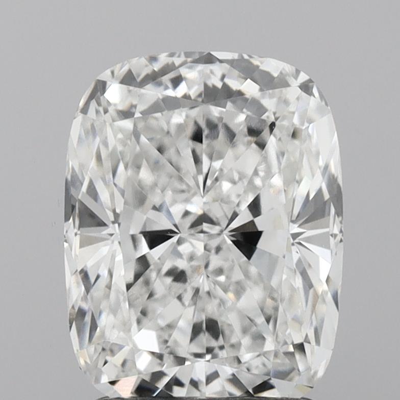 2.06 carat e VVS2 EX Cut IGI cushion diamond