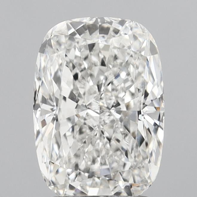2.06 carat f VVS2 EX Cut IGI cushion diamond