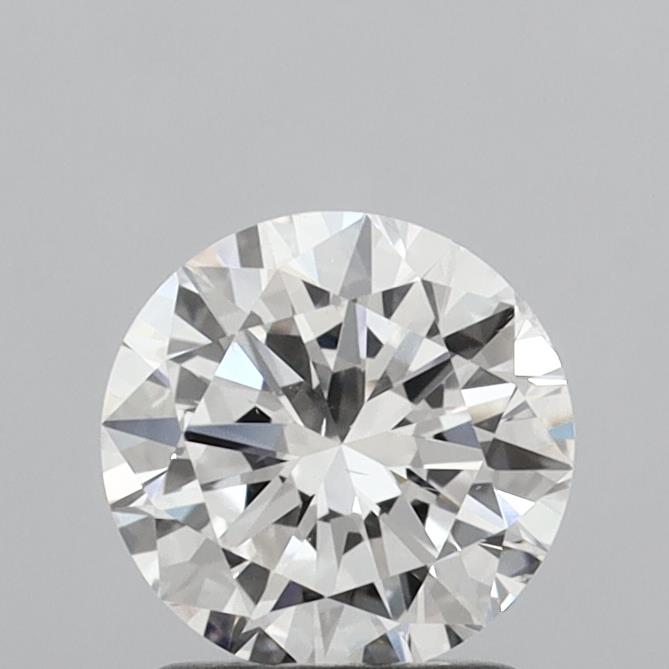 Actual 5.05 carat Fancy Vivid Blue Radiant lab-grown diamond