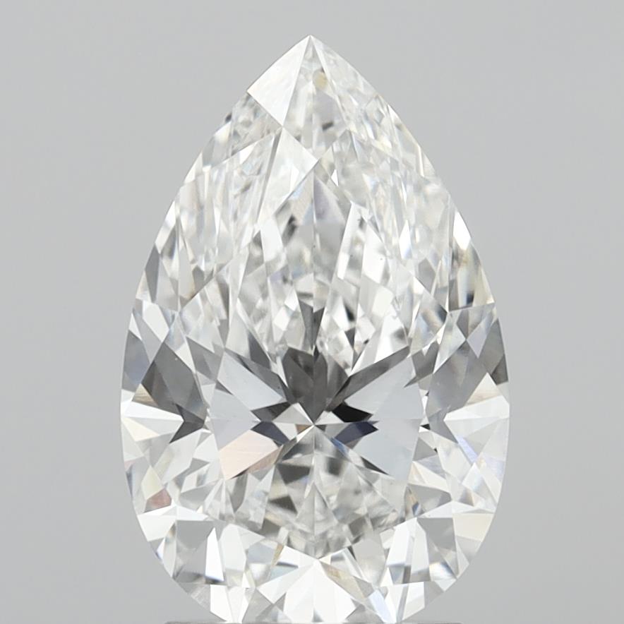 2.79ct Pear Lab-Grown Diamond · F/VVS2