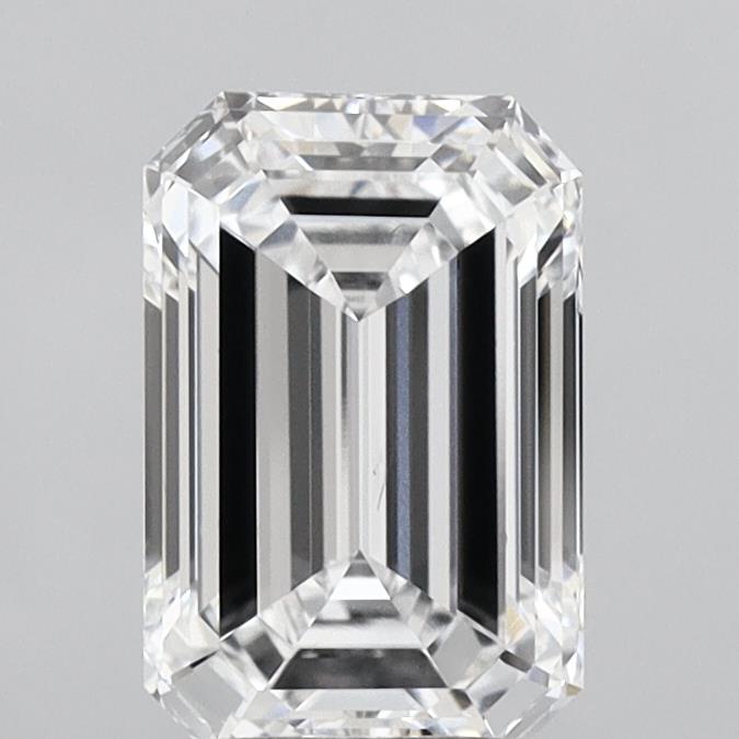 2.44 ct. emerald Lab Grown Diamond front image